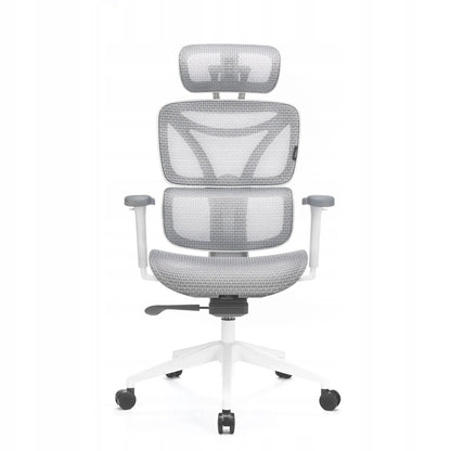 Ergonominė biuro kėdė su ratukais LVNSYSTEM Control Series, balta