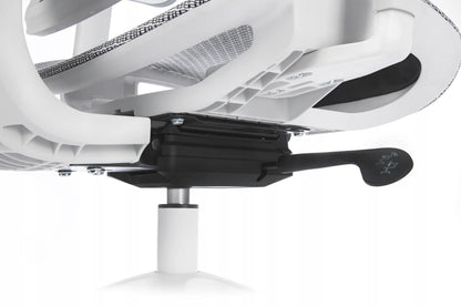Ergonominė biuro kėdė su ratukais LVNSYSTEM Control Series, balta