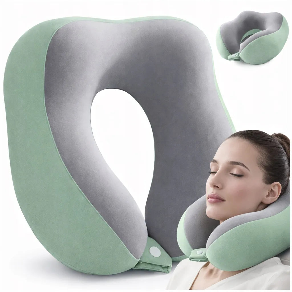 Ergonominė kelioninė kaklo pagalvė lėktuvui