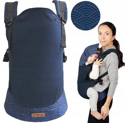 Ergonominė kūdikio nešioklė su gobtuvu MoMi Collet