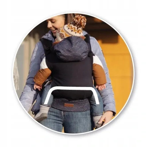 Ergonominė kūdikio nešioklė su gobtuvu MoMi Collet