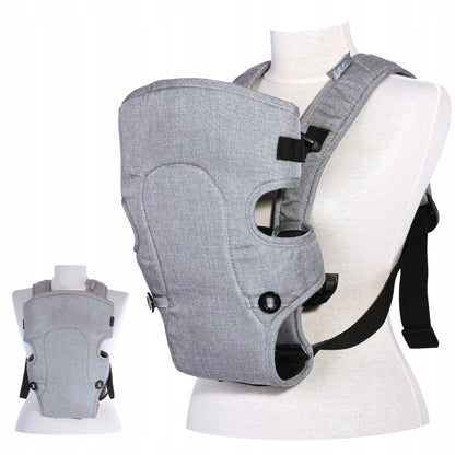 Ergonominė reguliuojama kūdikio nešioklė „Lorelli Between“, pilka