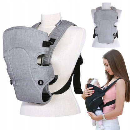 Ergonominė reguliuojama kūdikio nešioklė „Lorelli Between“, pilka