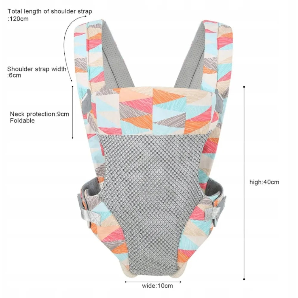 Ergonomiška reguliuojama kūdikio nešioklė „4 viename“, iki 15 kg