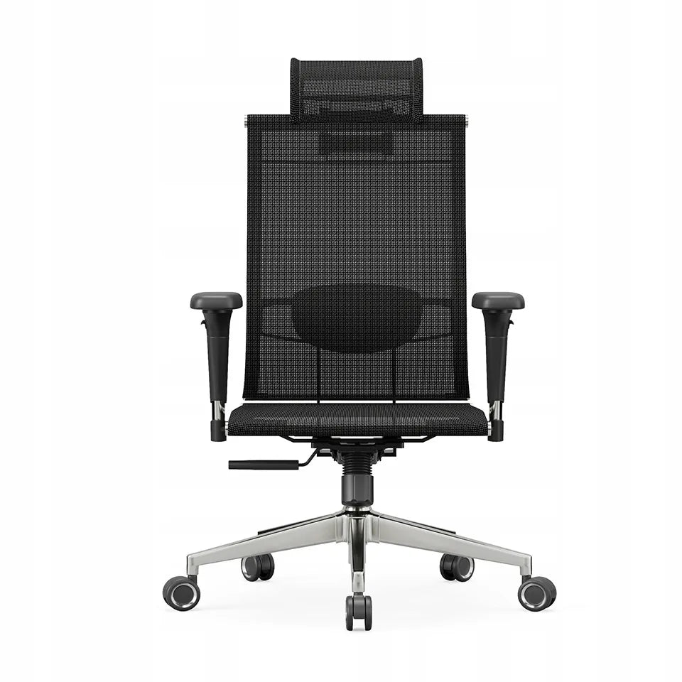 Ergonomiškas besisukantis biuro kėdės fotelis Angel iO su reguliuojamais porankiais
