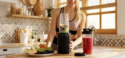 Esperanza NUTRI SHOT 6W1 700 W juodas kokteilinis trintuvas
