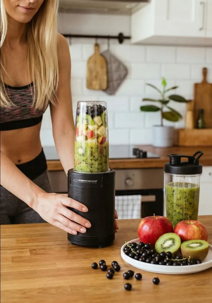 Esperanza NUTRI SHOT 6W1 700 W juodas kokteilinis trintuvas