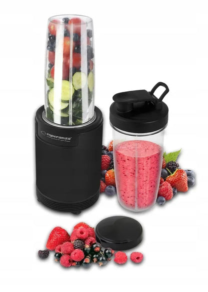 Esperanza NUTRI SHOT 6W1 700 W juodas kokteilinis trintuvas