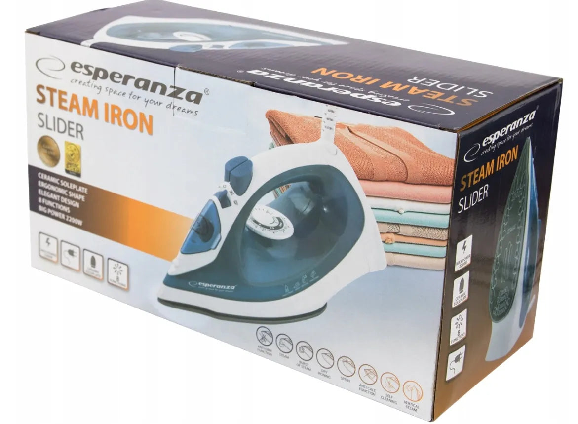 Esperanza SLIDER CERAMIC EHI002 garinis lygintuvas, 2200 W