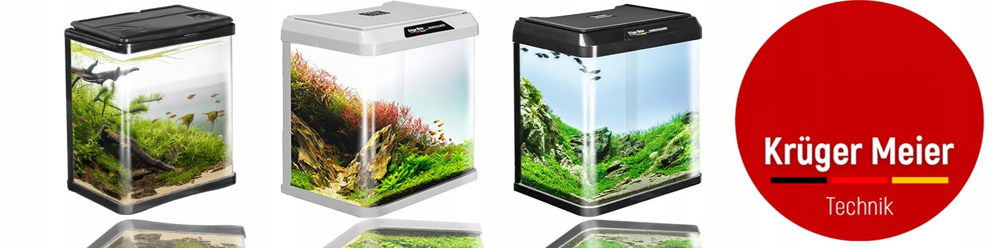 PILNAS MODERNUS AKVARIUMAS 16L LED TVIRTAS TYLUS DOVANŲ IDĖJA