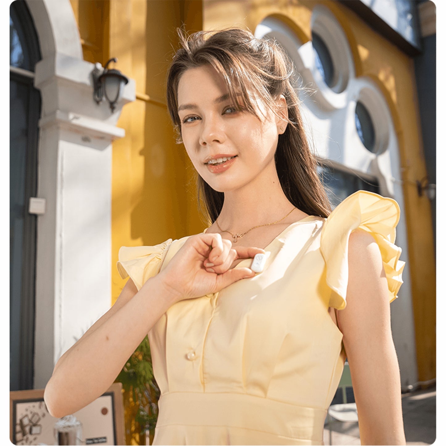 Belaidis prisegamas mikrofonas Hollyland LARK A1 Type-C 200m