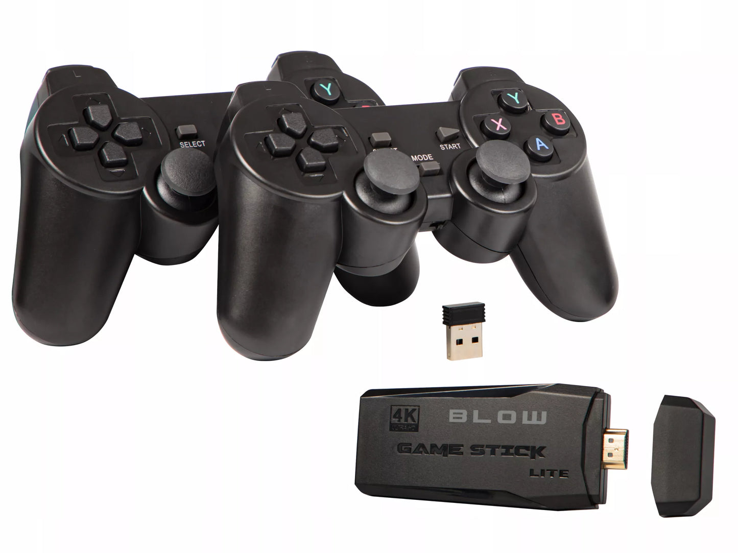 TV žaidimų konsolė MINI RETRO HDMI belaidė 2xPAD 22073 žaidimai