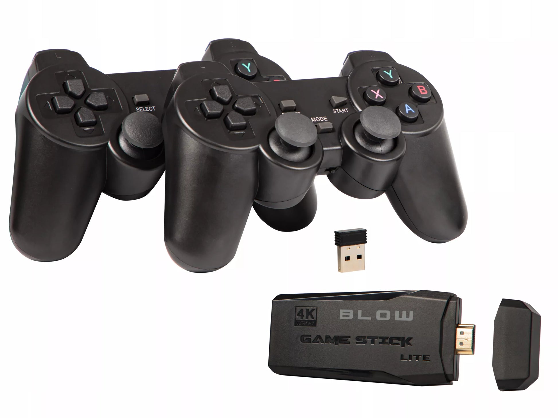 TV žaidimų konsolė MINI RETRO HDMI belaidė 2xPAD 22073 žaidimai