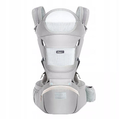 ERGONOMIŠKAS KŪDIKIŲ NEŠYNĖLĖ SU KĖDUTĖ, DAUGIAFUNKCINĖ 3-20 KG