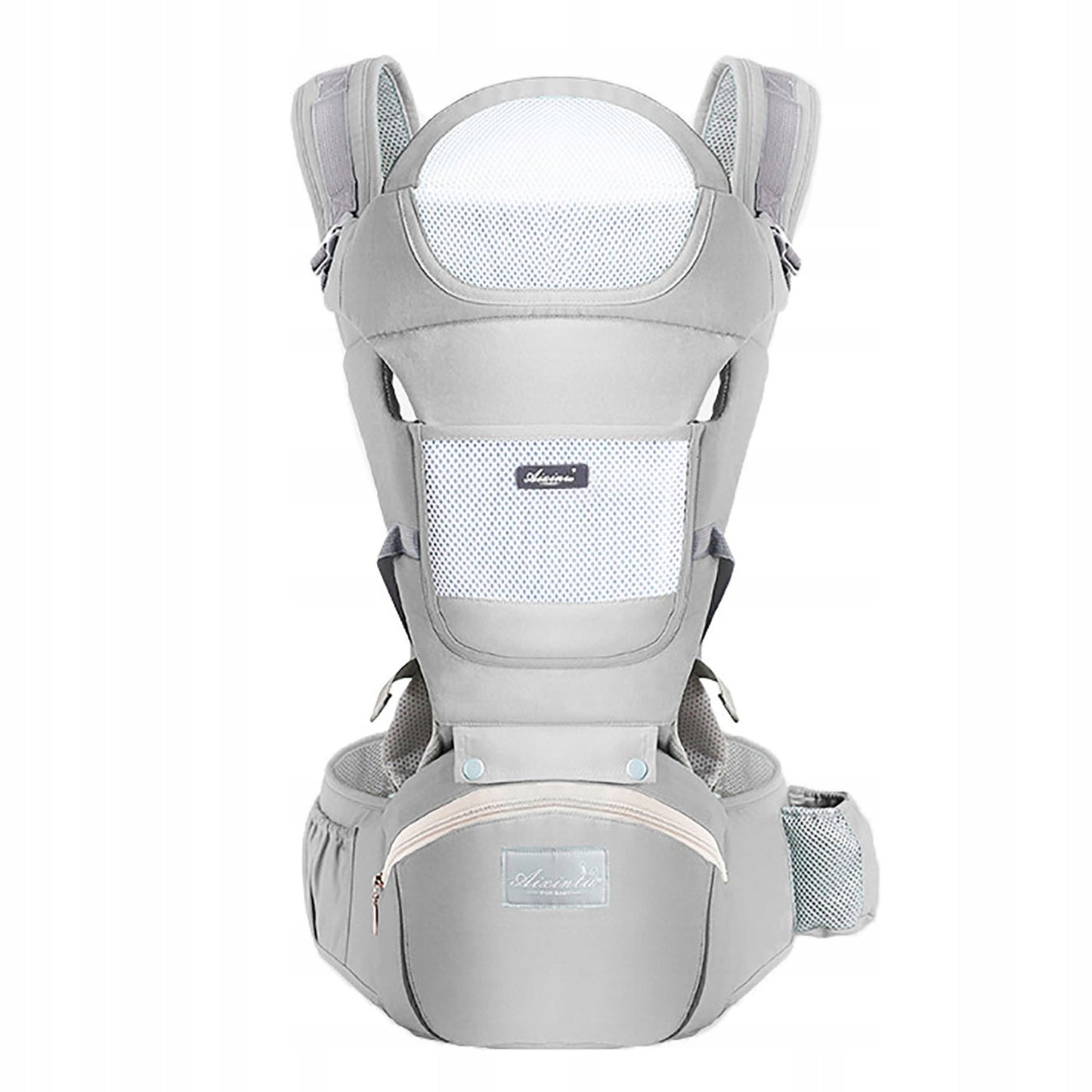 ERGONOMIŠKAS KŪDIKIŲ NEŠYNĖLĖ SU KĖDUTĖ, DAUGIAFUNKCINĖ 3-20 KG