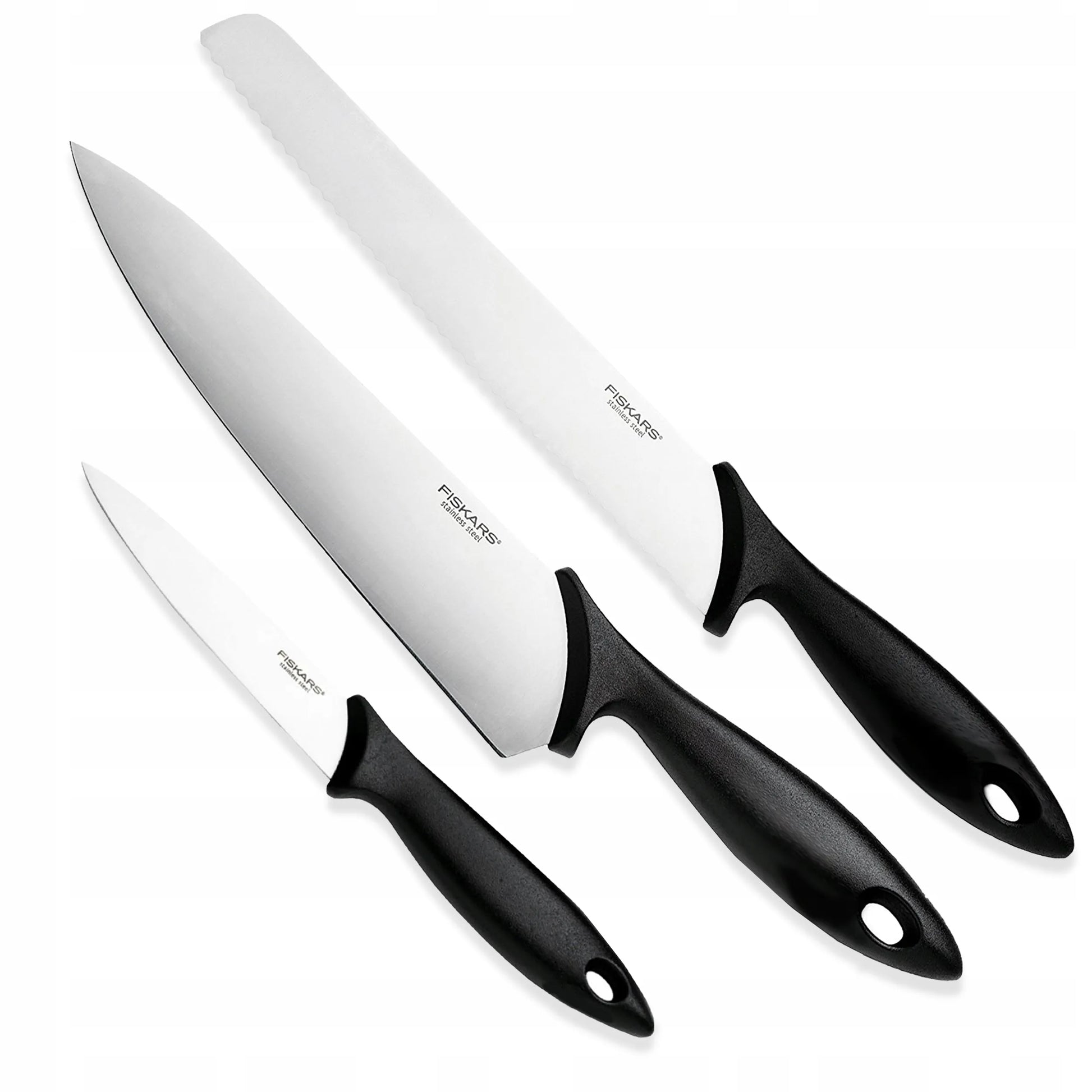 FISKARS ESSENTIAL virtuvinių peilių rinkinys, 6 vnt.