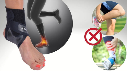 Fit4Med kulkšnies įtvaras, dešinei pėdai, universalus