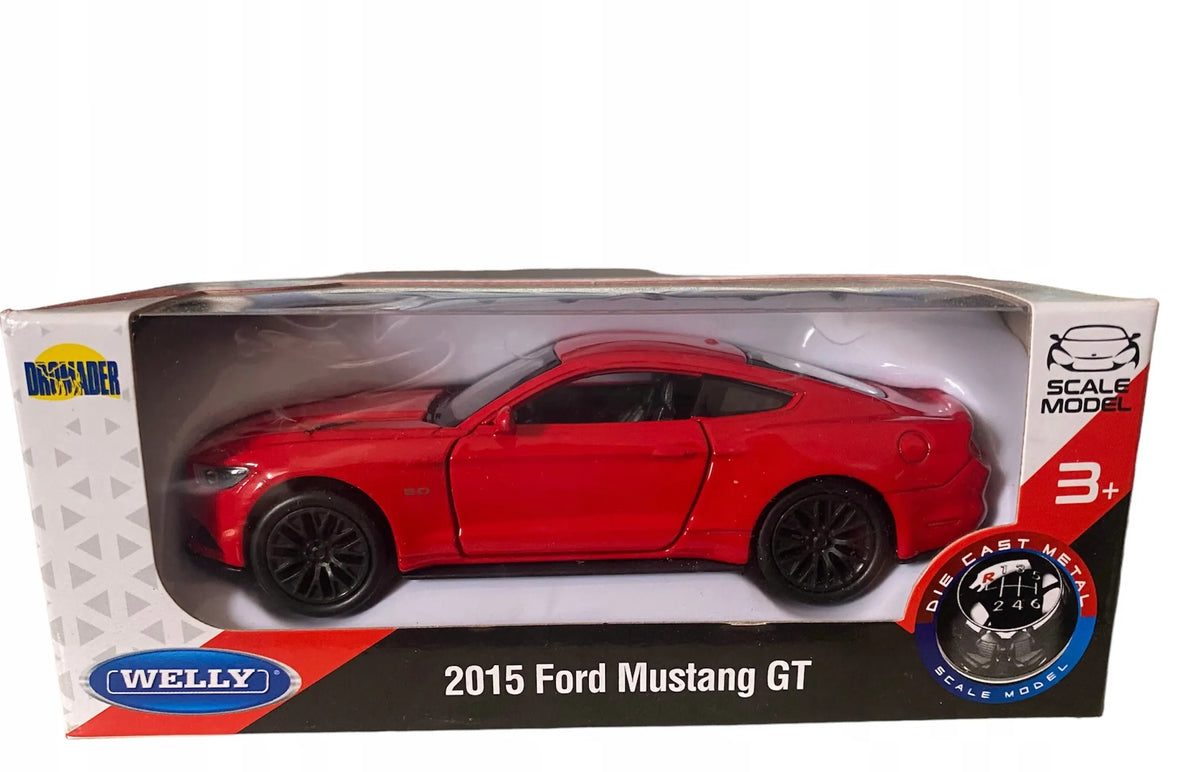 „Ford Mustang GT 2015“ 1:34–1:39, „Welly“, raudonas