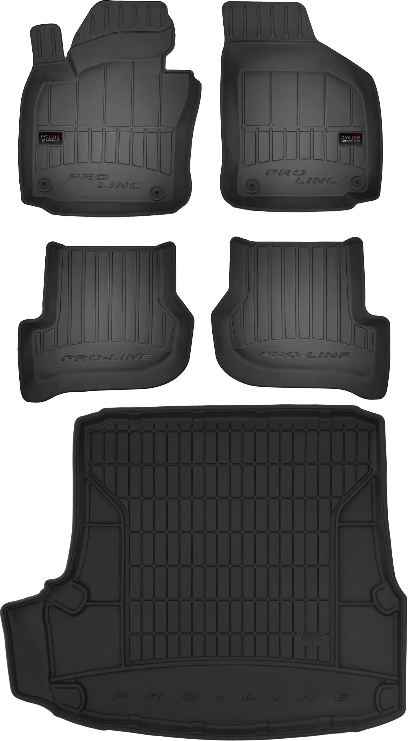 FROGUM 3D guminiai kilimėliai automobiliui Skoda Octavia II 2004-2013