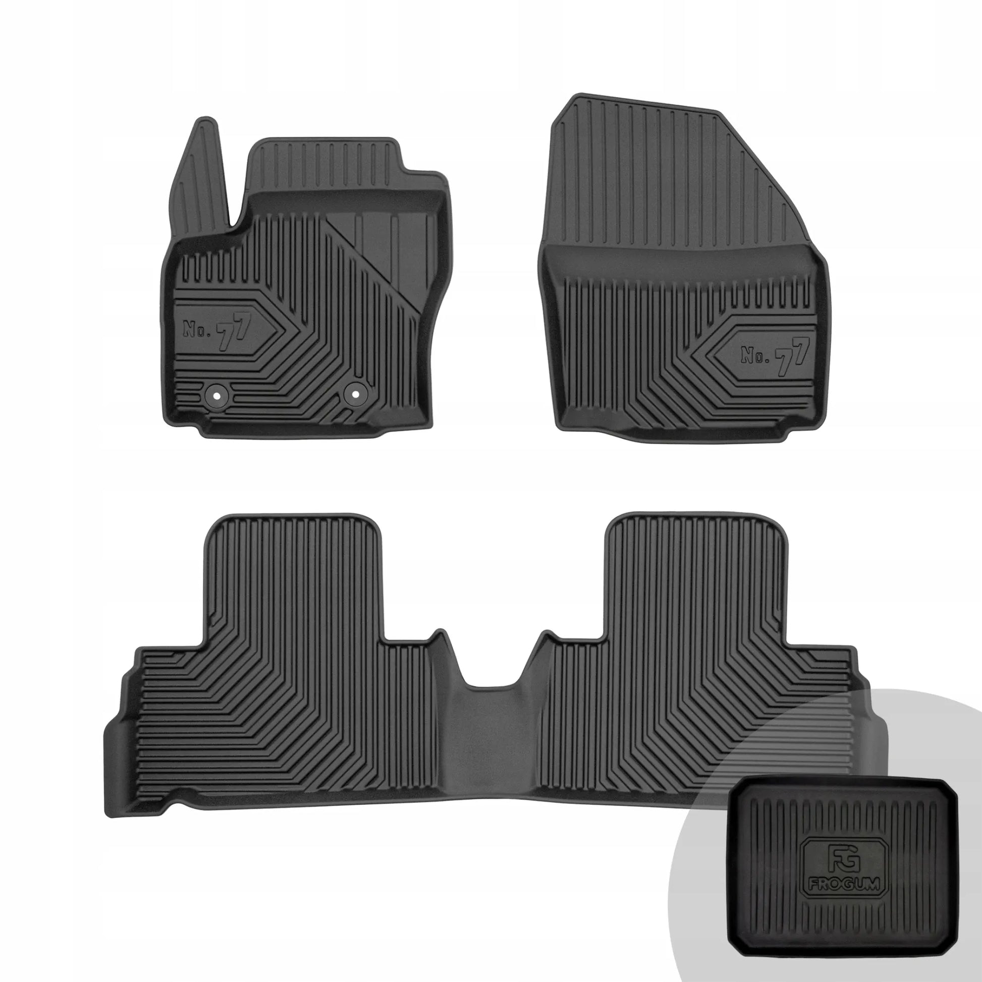 FROGUM guminiai kilimėliai automobiliui Ford S-Max I 2006-2014