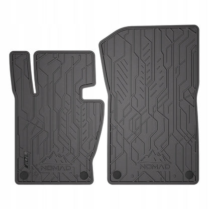FROGUM guminiai kilimėliai priekiniai NOMAD, skirti BMW X3 E83 2003-2010