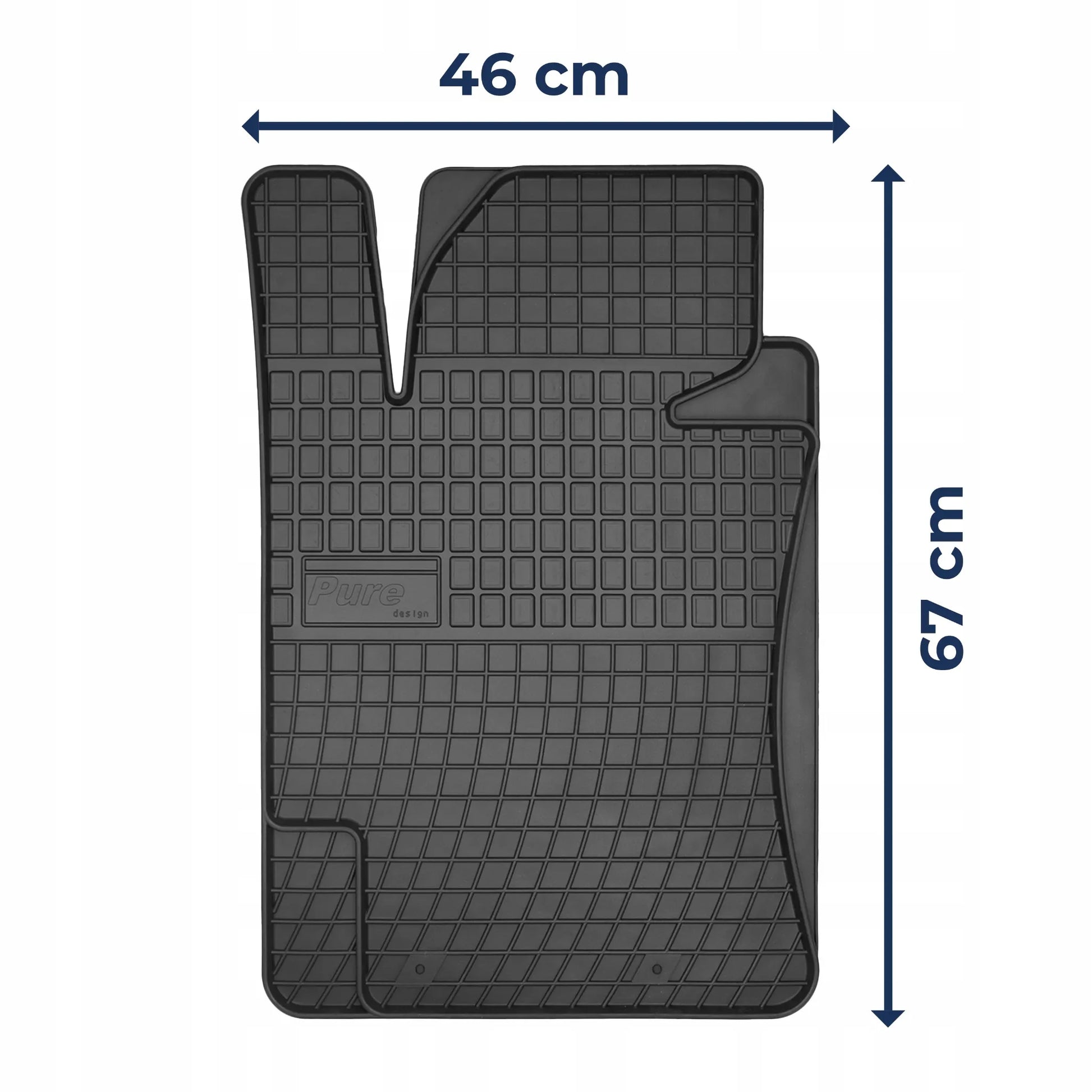FROGUM universalūs automobilių kilimėliai PURE design (2 vnt., priekiniai)