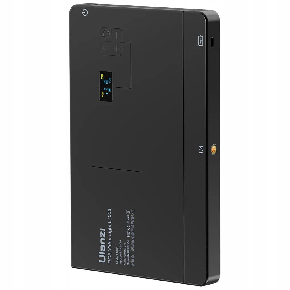 Funkcionali ULANZI LT003 LED lempa telefonui skirtai fotografijai RGB