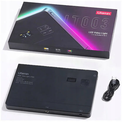 Funkcionali ULANZI LT003 LED lempa telefonui skirtai fotografijai RGB