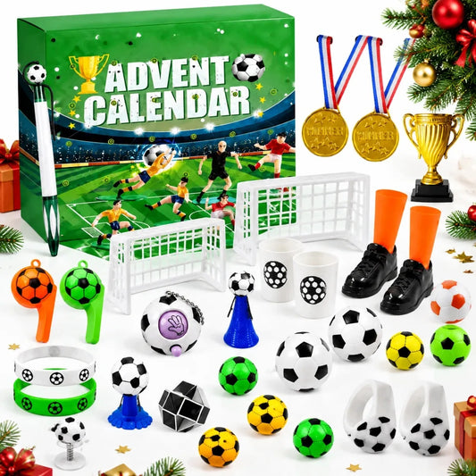 Futbolo advento kalendorius berniukams – kalėdinė dovana