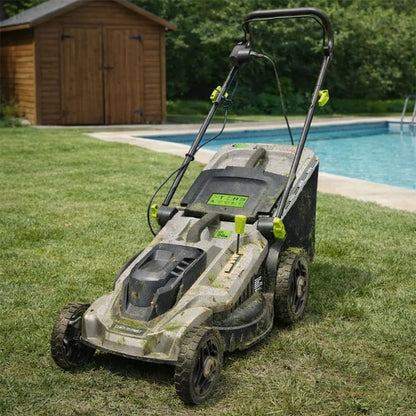 Galinga elektrinė vejapjovė 2400W, 43cm, su 50L krepšiu