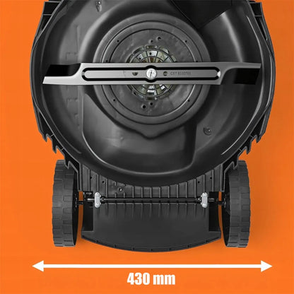 Galinga elektrinė vejapjovė 2400W, 43cm, su 50L krepšiu