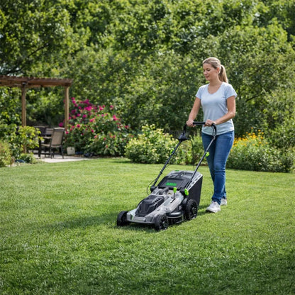 Galinga elektrinė vejapjovė 2400W, 43cm, su 50L krepšiu