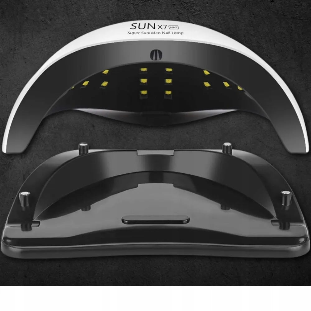 Galinga nagų lempa manikiūrui ir pedikiūrui UV/LED x7 Max 220W