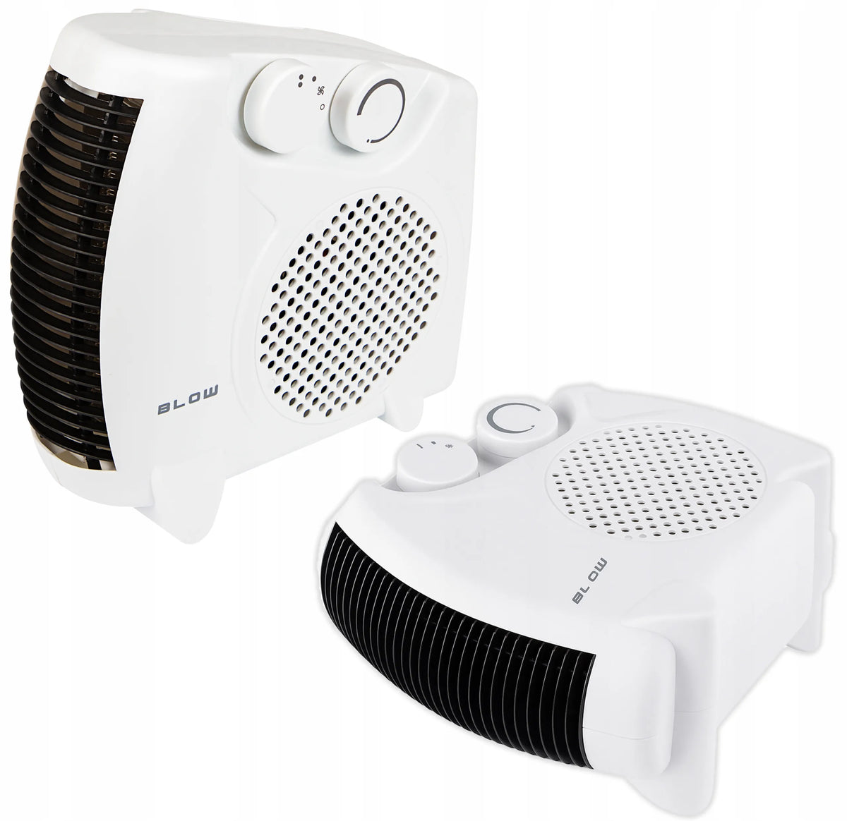Galingas elektrinis termoventiliatorius „BLOW FH-A11“, 2000 W, su termostatu