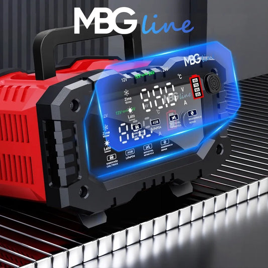 Galingas išmanusis įkroviklis MBG Line 20 A 12V/24V akumuliatoriams FPT-200