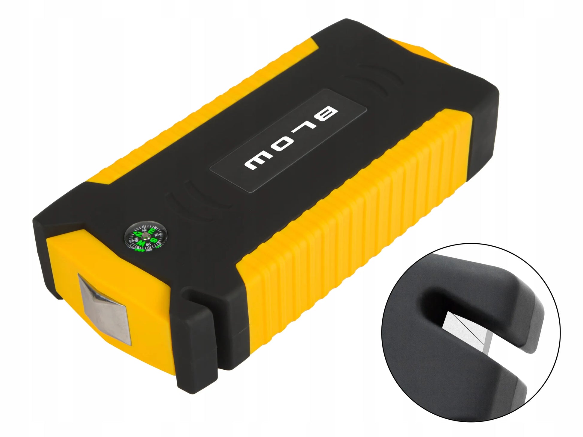 Galingas JUMP STARTER užvedimo įrenginys su „Powerbank“ funkcija 12V 16800mAh rinkinys