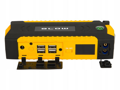 Galingas JUMP STARTER užvedimo įrenginys su „Powerbank“ funkcija 12V 16800mAh rinkinys
