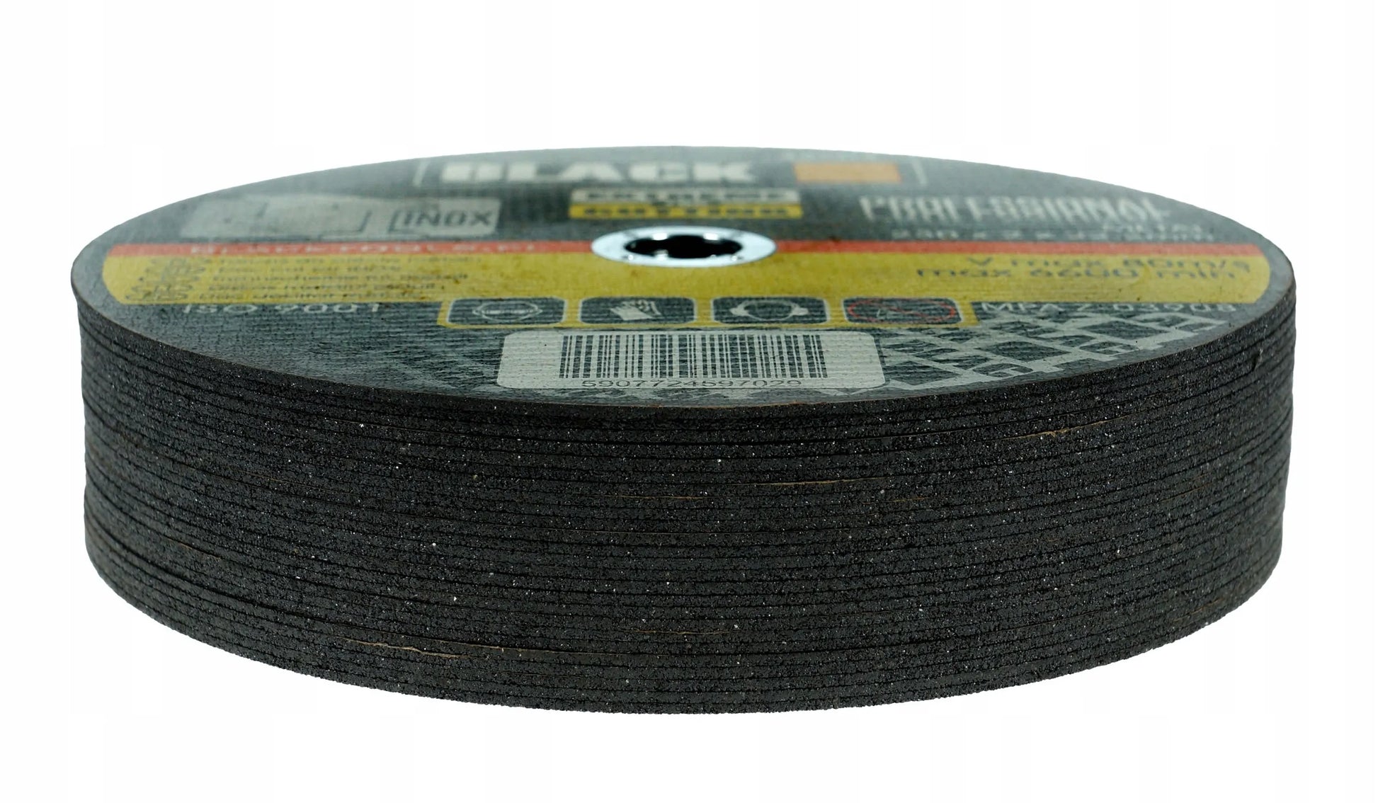 Galingas kampinis šlifuoklis Black 230mm, besisukanti rankena, 3500W
