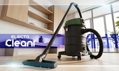 Galingas pramoninis vakuuminis siurblys Electo 3300W be maišelio su dulkių purtytimi 2in1 sausam ir šlapiam valymui