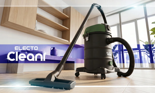 Galingas pramoninis vakuuminis siurblys Electo 3300W be maišelio su dulkių purtytimi 2in1 sausam ir šlapiam valymui