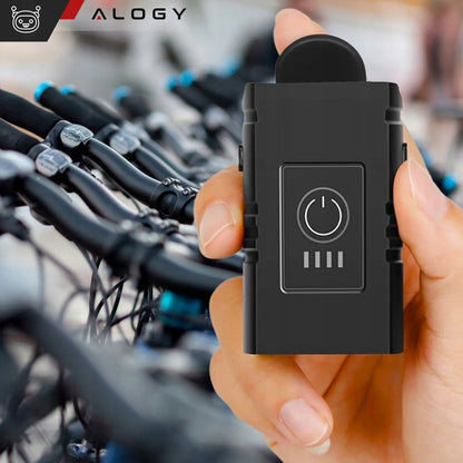 Galingas priekinis LED dviračio žibintas „Alogy“, 800 lm, atsparus vandeniui