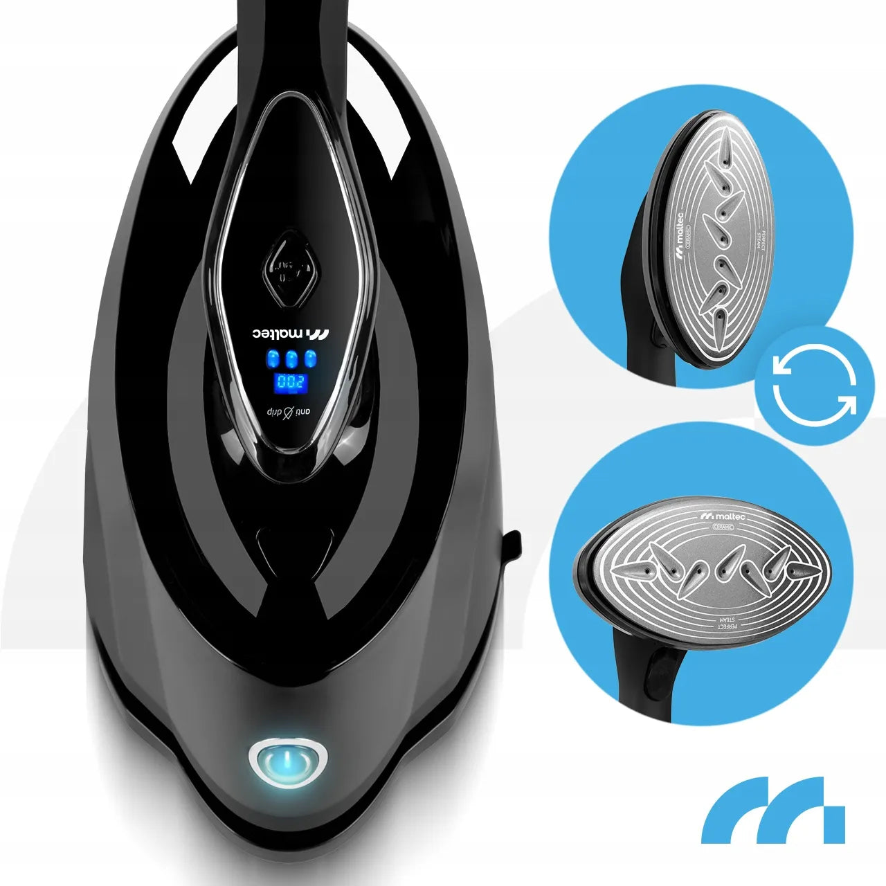 Garinė stotis Maltec SteamCare 2500W lygintuvas drabužiams