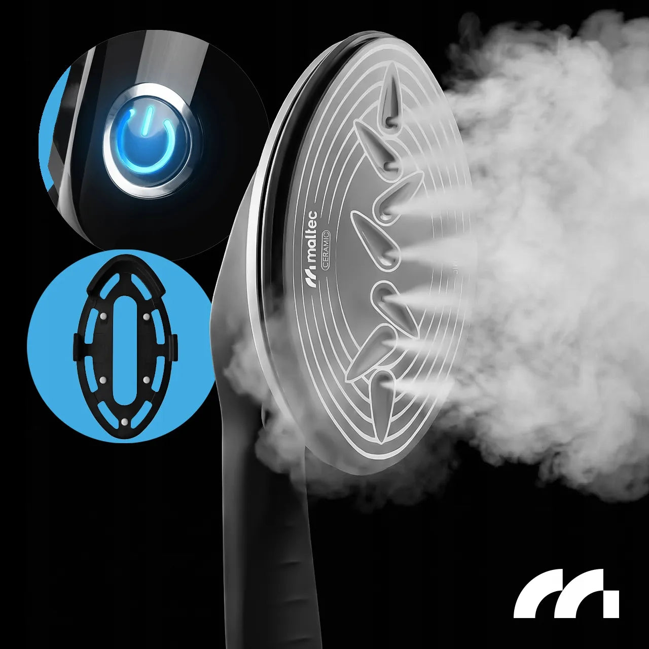 Garinė stotis Maltec SteamCare 2500W lygintuvas drabužiams