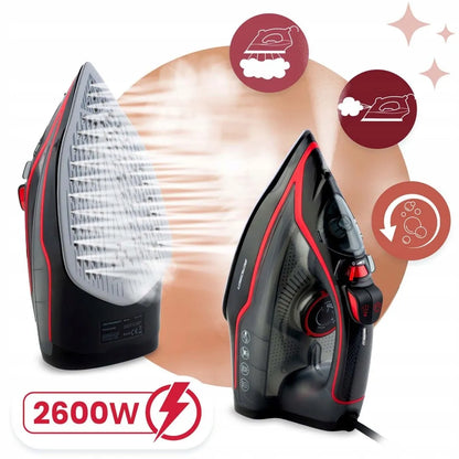 Garinis lygintuvas 2600W Berdsen BD-331 keraminis padas vertikalus lyginimas
