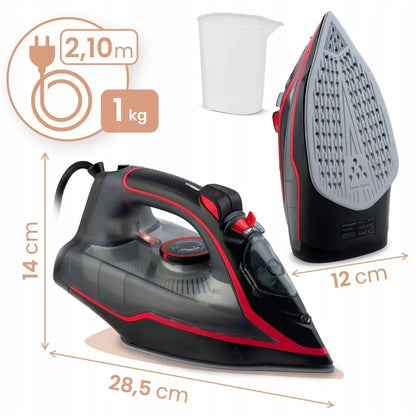 Garinis lygintuvas 2600W Berdsen BD-331 keraminis padas vertikalus lyginimas