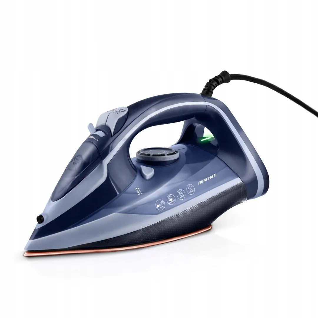 Garinis lygintuvas 3000W Berdsen BD-330 su keramine danga ir vertikalaus lyginimo funkcija