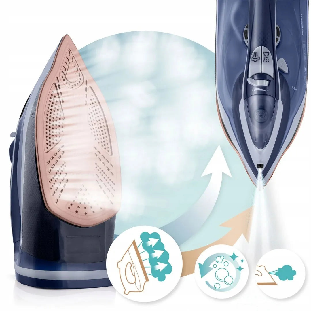 Garinis lygintuvas 3000W Berdsen BD-330 su keramine danga ir vertikalaus lyginimo funkcija