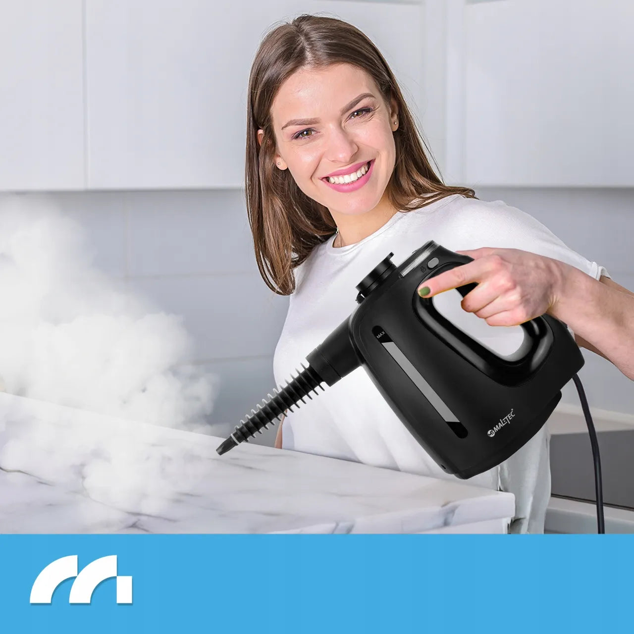 Garinis valytuvas Maltec HDS3550W-PRO langams, apmušalams ir siūlėms