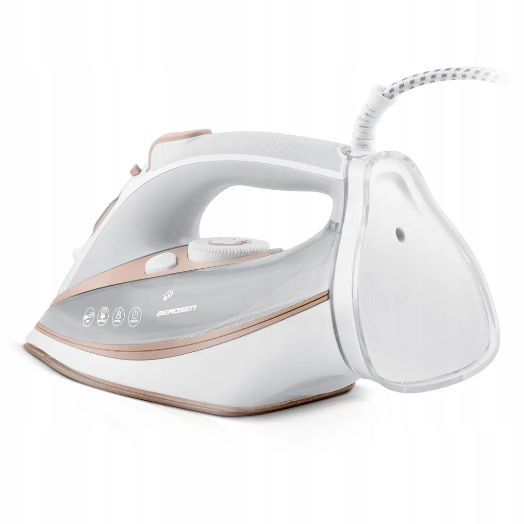 Garų lygintuvas Berdsen BD-332, 3000W, keraminis padas, vertikalus lyginimas