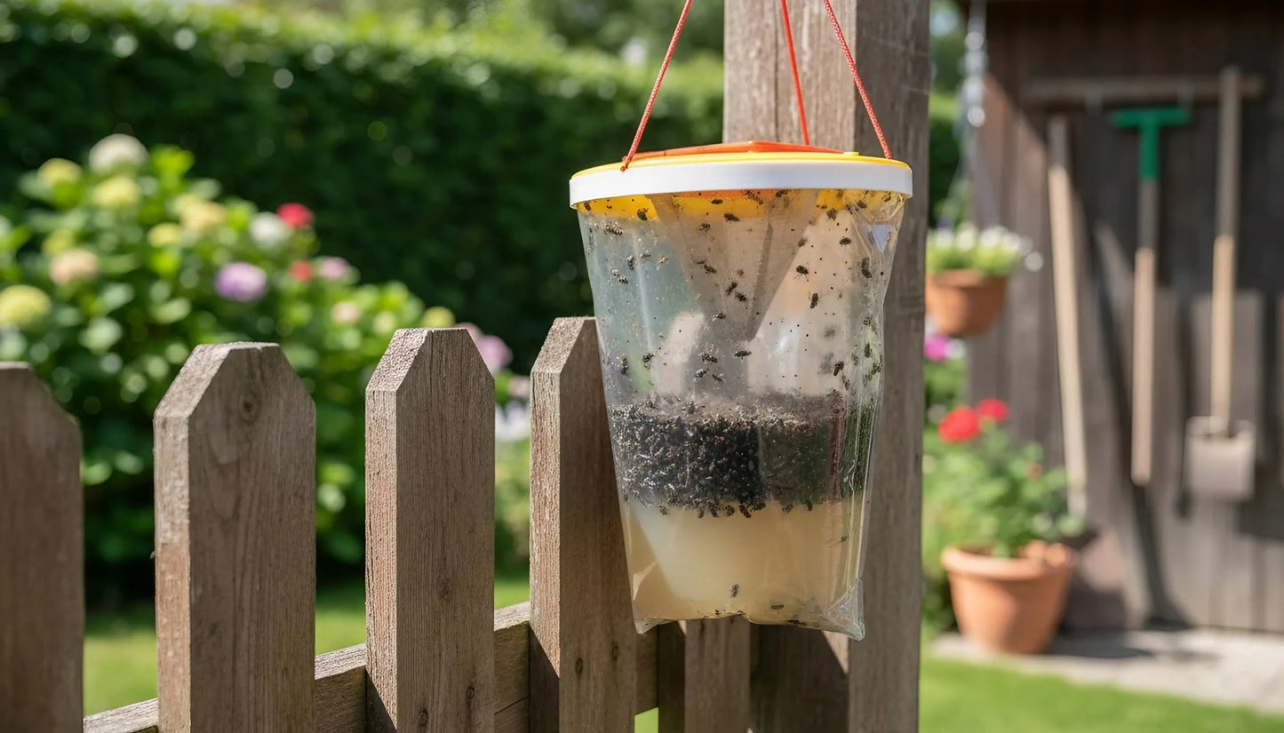 Gaudymo maišelis musėms, uodams, vapsvoms ir mašalams NO PEST FLY CATCHER (3 vnt.)